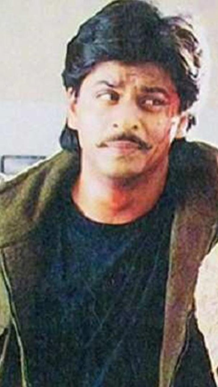 Shah Rukh played the role of an army officer who is killed by a gangster. His wife sought revenge for his death